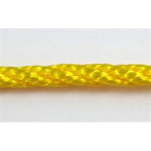 Twist Cotton Rattail Jewelry bindings wire, 2mm dia, approx 30yards per roll