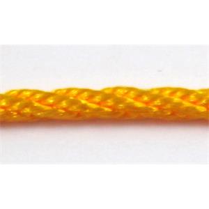 Twist Cotton Rattail Jewelry bindings wire, 2mm dia, approx 30yards per roll