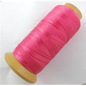 Hot pink Nylon cord, approx 0.3mm, 1000meter per roll