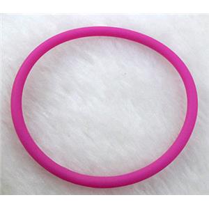 Rubber bracelet, O-ring style, 70mm dia, 5mm thick