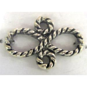 Tibetan Silver connector, 13x19mm