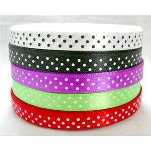 Mix Color Satin Ribbon, 25mm wide, 50yards per roll