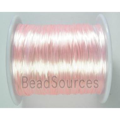 stretchy Crystal Thread, light pink