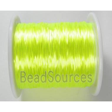 Crystal Elastic Thread, light olive/yellow