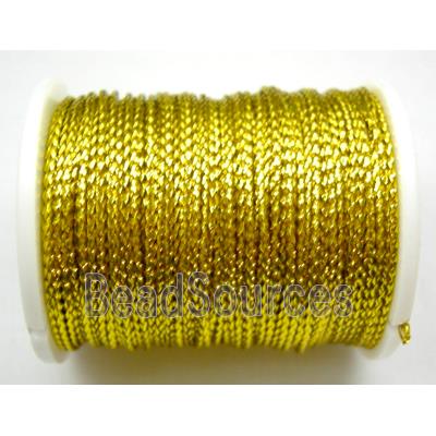 Metallic Cord, Golden